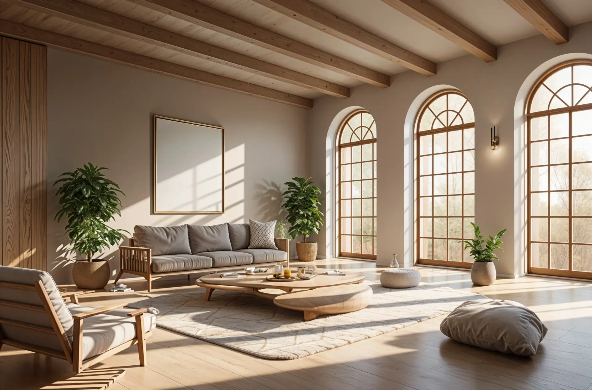 virtually staged room