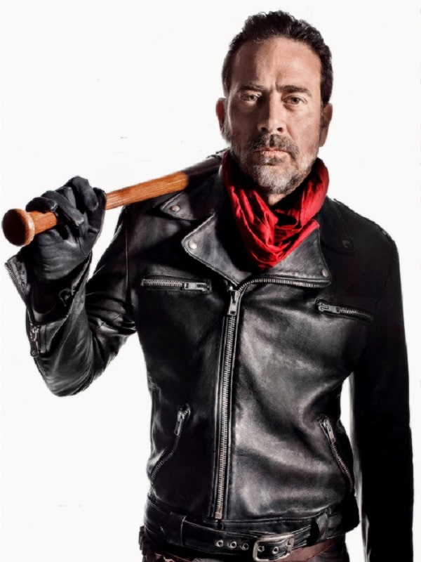 The-Walking-Dead-Negan-Leather-Jacket Walking Dead Negan Black Leather Jacket