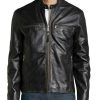 Altered Carbon Joel Kinnaman Black Leather Takeshi Kovacs Biker Jacket