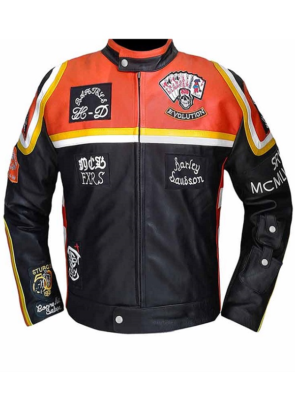 Harley-Davidson-Jacket Harley Davidson And The Marlboro Man Bikers Jacket