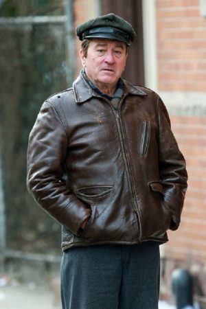 The Irishman Robert De Niro Leather Jacket
