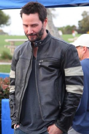 John Wick: Chapter 2 Keanu Reeves Cafe Racer Biker Jacket