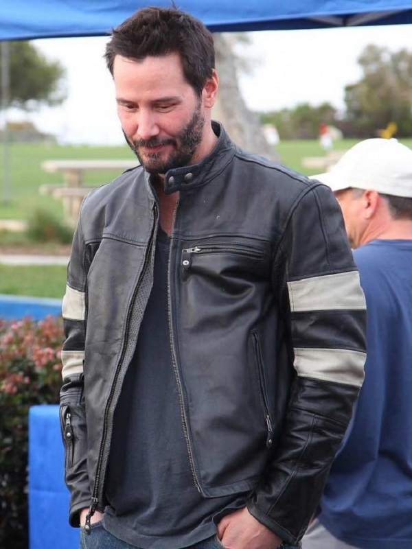 John Wick 2 Cafe Racer Biker Jacket John Wick: Chapter 2 Keanu Reeves Cafe Racer Biker Jacket