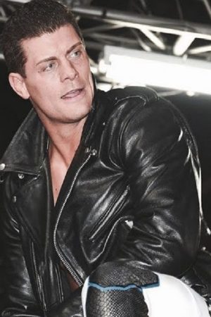 Wrestler Cody Garrett Runnels US Flag Jacket