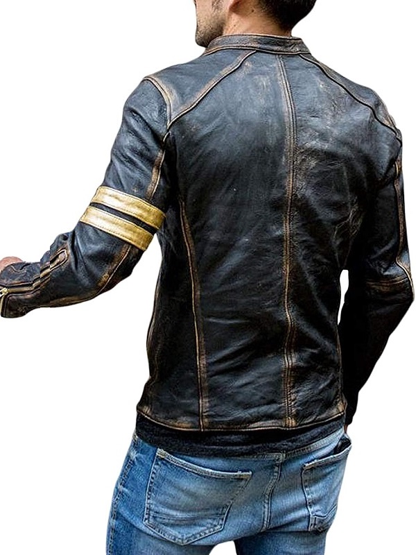 Cafe Racer Motorcycle Leather Jackets Classic Cafe Racer Motorcycle Leather Jacket for Mens
