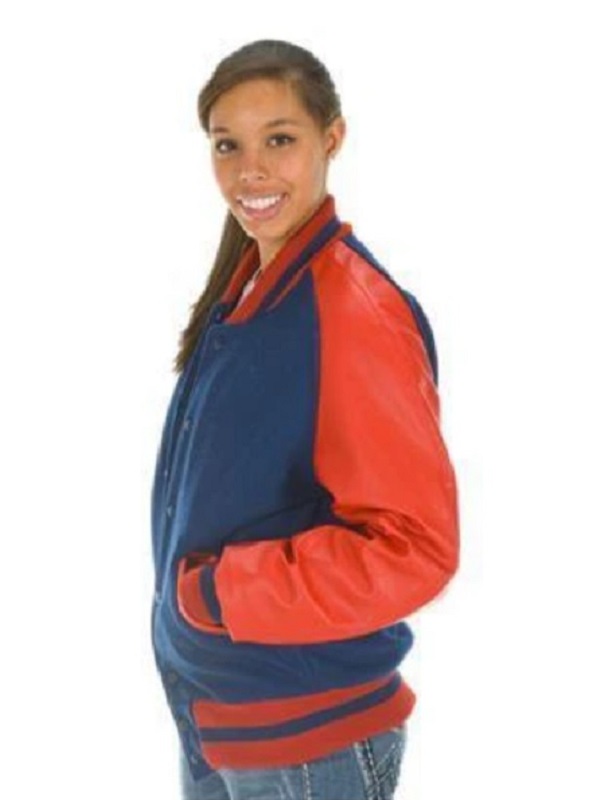 nca american jacket All American NCA Summer Camp Varsity Bomber Jacket