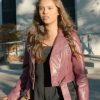 TV Drama 13 Reasons Why Jessica Davis Leather Jacket