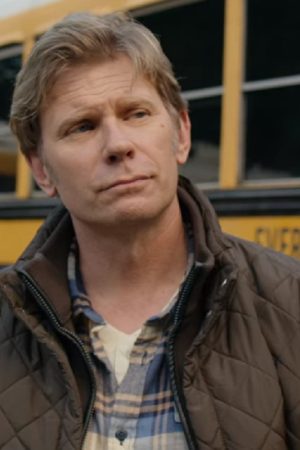 Mystery, Thriller Drama Series 13 Reasons Why Senior Camping Trip Mark Pellegrino Bill Standall Brown Jacket