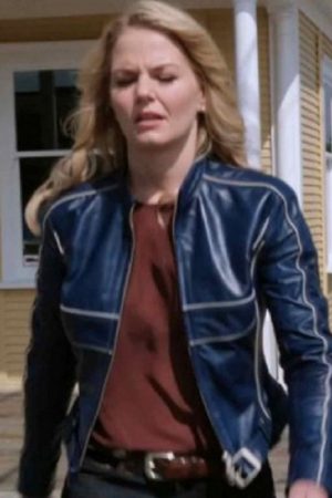 TV Series Once Upon A Time Emma Swan Blue Jacket