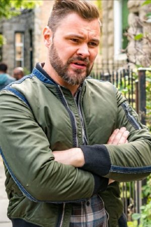 Patrick Flueger Absolution Adam Ruzek Green Jacket