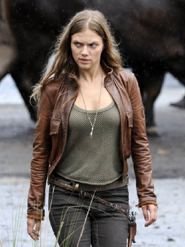 Revolution - Season 1 Revolution Charlie Matheson Tracy Spiridakos Brown Leather Jacket