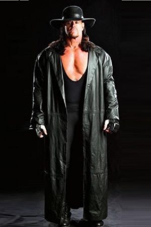 American Wrestler The Undertaker Black Leather Coat