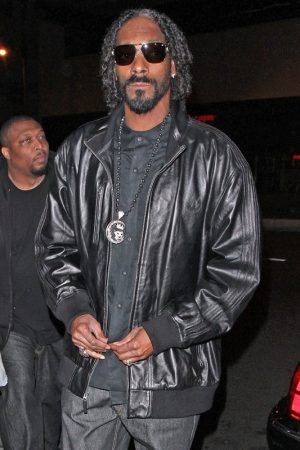 American Rapper, Singer Snoop Dogg Leather Jacket