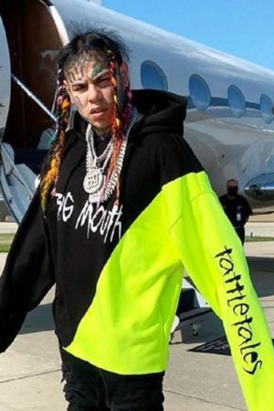 6ix9ine Big Mouth Hoodie