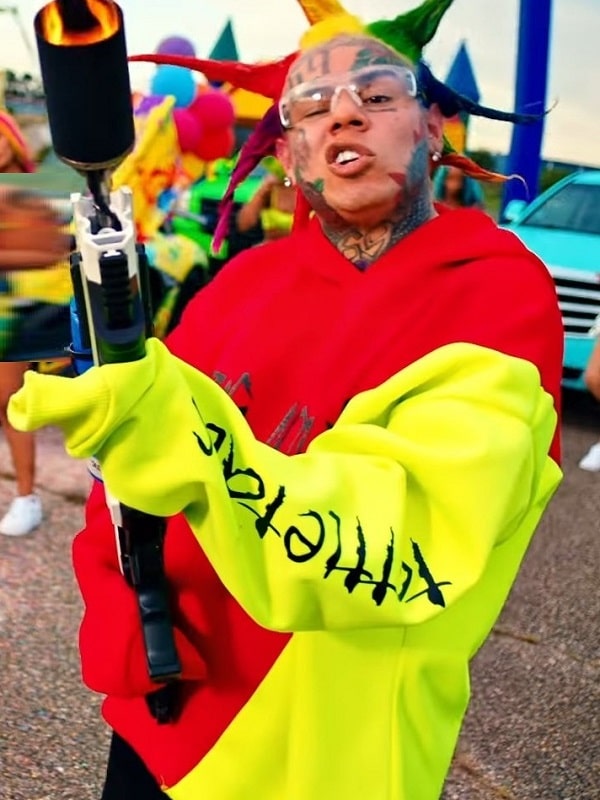 6ix9ine TattleTales Big Mouth Hoodie 6ix9ine hoodie