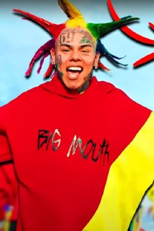 6ix9ine big mouth merch hoodie