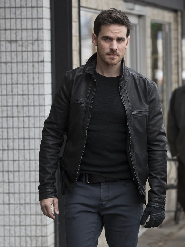 Colin O'Donoghue Black Jacket Colin O'Donoghue Once Upon a Time Captain Killian Hook Jones Jacket