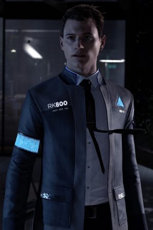Video Game Character Detroit Become Human Connor RK800 Cosplay Costume Suit Jacket