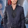 Derek Theler Wearing Blue Navy Suit at Ant-Man event