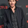 Shawn Levy Wearing Black Jacket Stranger Things