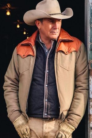 Kevin Costner Wearing Cotton Jacket In Yellowstone