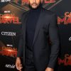 Henry Simmons Wearing Black Suit at an event for Captain Marvel Movie