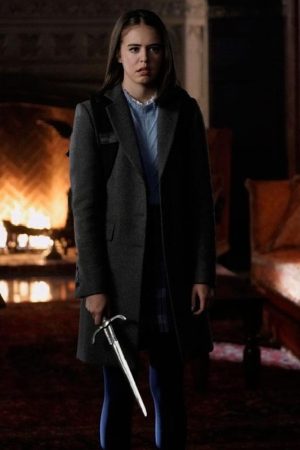 Kaylee Bryant Wearing Wool Coat In Legacies Kai Parker Screwed Us