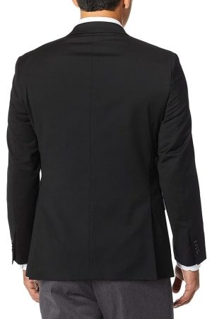 Men Wearing Black Suit