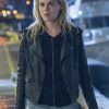Rachael Taylor Wearing Leather Jacket In Jessica Jones Series