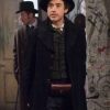 Robert Downey Jr Wearing Black Wool Coat In Sherlock Holmes