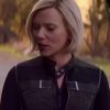 Scarlett Johansson Wearing Cotton Vest In Black Widow