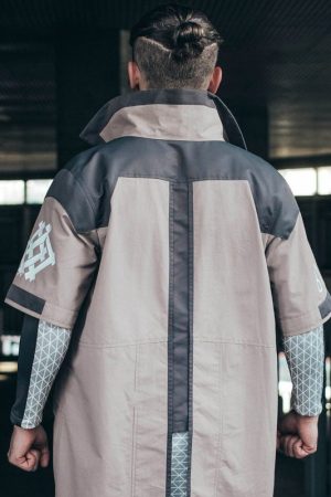 Marcus Wearing Brown Coat In Detroit Become Human Video Game