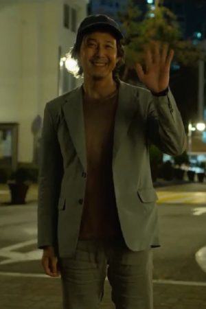 Actior Lee Jung-jae Wearing Suit In TV Series Squid Game as Seong Gi-hun
