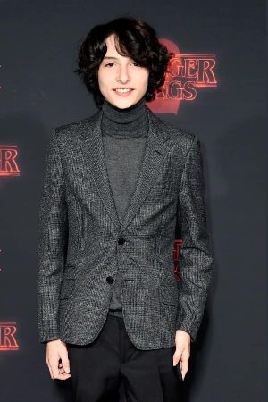 Finn Wolfhard Wearing Stylish Coat In Stranger Things as Mike Wheeler