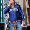 Actor Jai Courtney Wearing Blue Jacket In Suicide Squad as Boomerang Captain