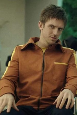 Actor Dan Stevens Wearing Brown Jacket In Legion as David Haller