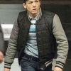 Actor Taron Egerton Wearing Bomber Jacket In Kingsman The Secret Service as Gary Eggsy Unwin