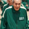 Actor Oh Yeong-su Wearing Green Jacket In Squid Game as Oh Il-nam