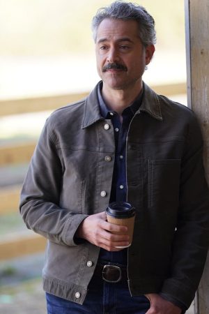 Omar Metwally Wearing Cotton Jacket Big Sky