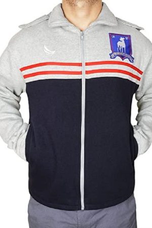 A Men Wearing Gray Jacket In Comedy Sports Series Ted Lasso