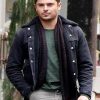 Actor Zac Efron Wearing Fur Collar Jacket In That Awkward Moment as Jason