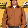 American Singer-songwriter Kid Rock Brown Cotton Jacket