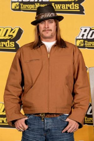 American Singer-songwriter Kid Rock Brown Cotton Jacket