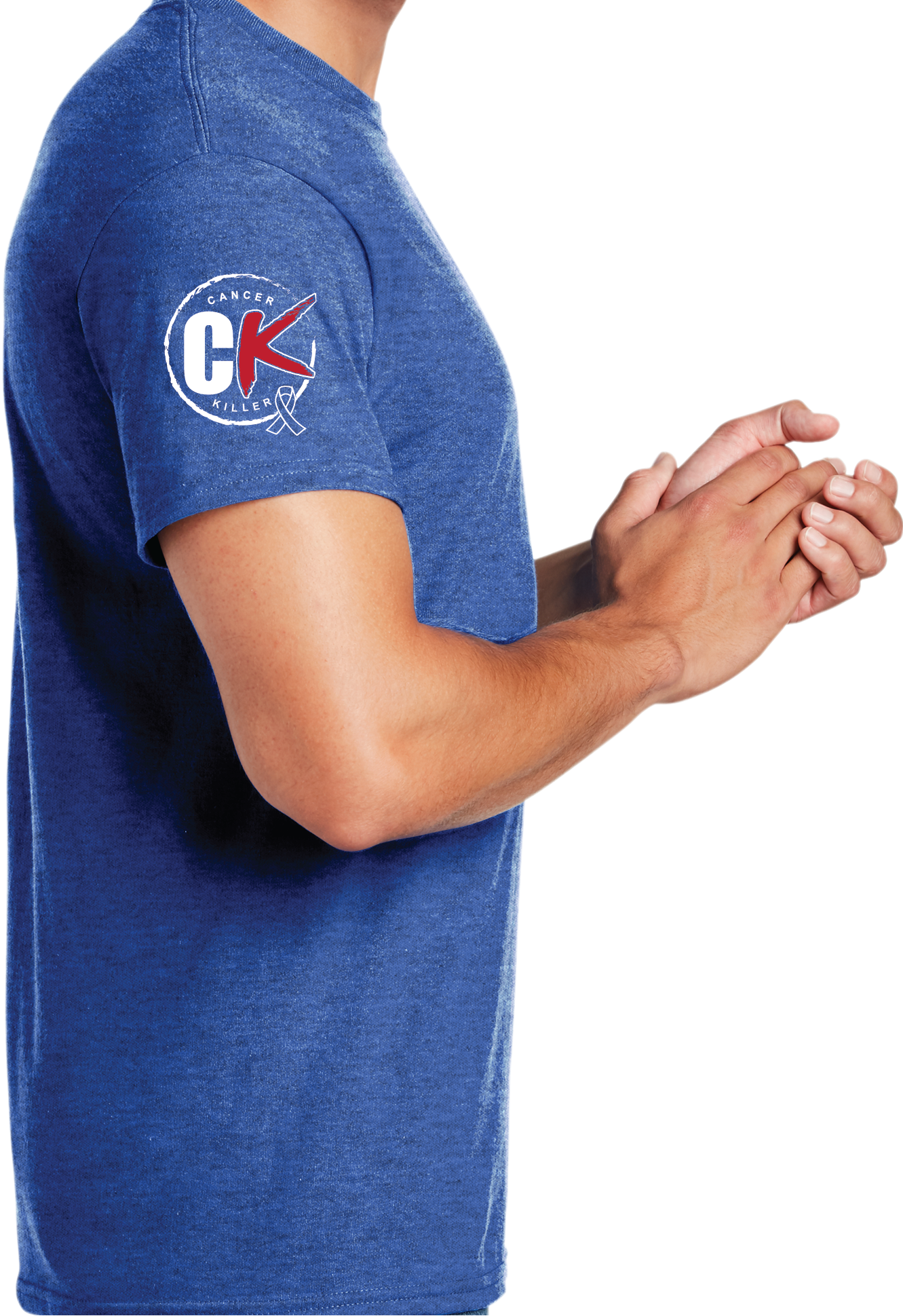 Blue sleeve