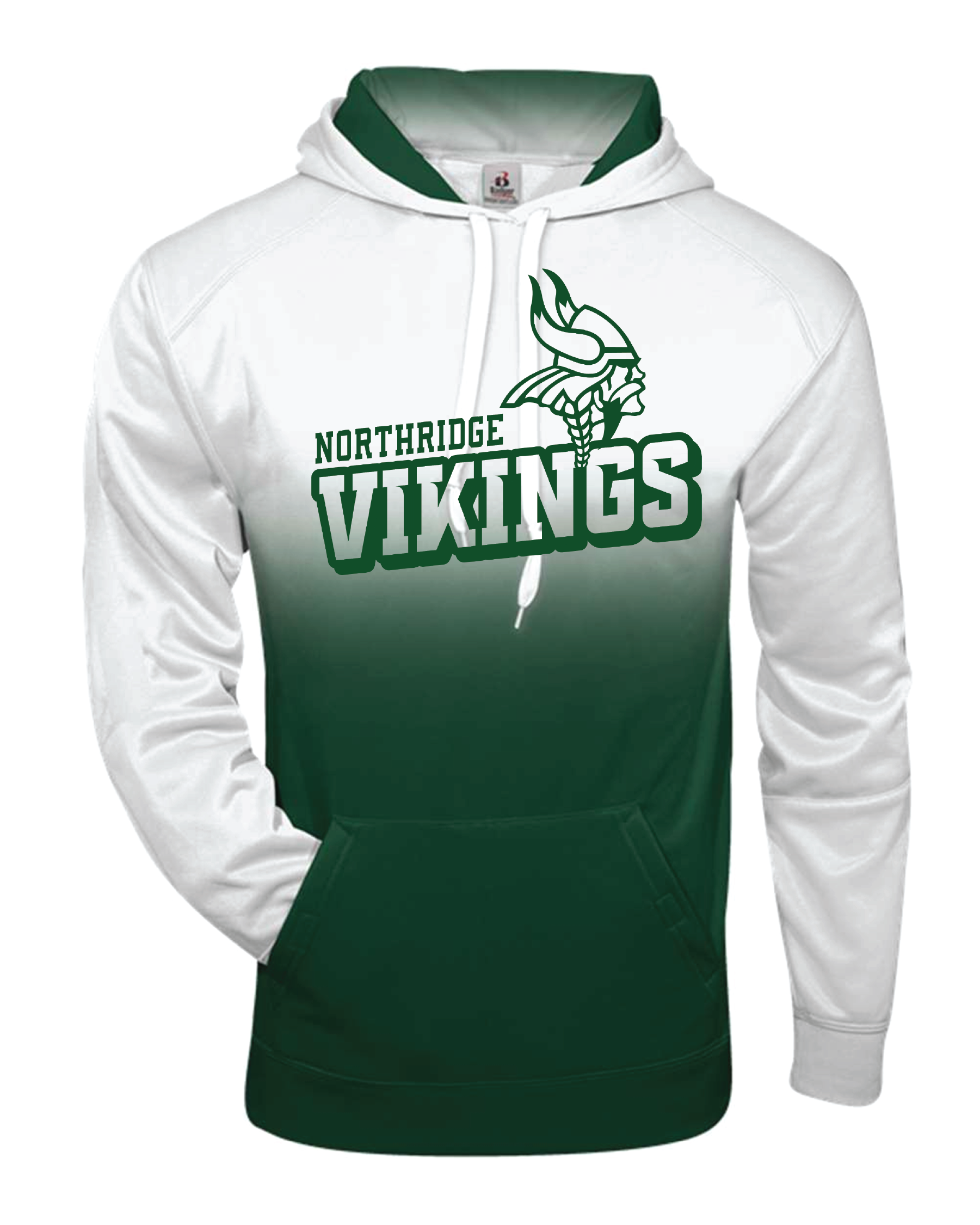 C. NR Vikings 140300 Green Ombre hoodie