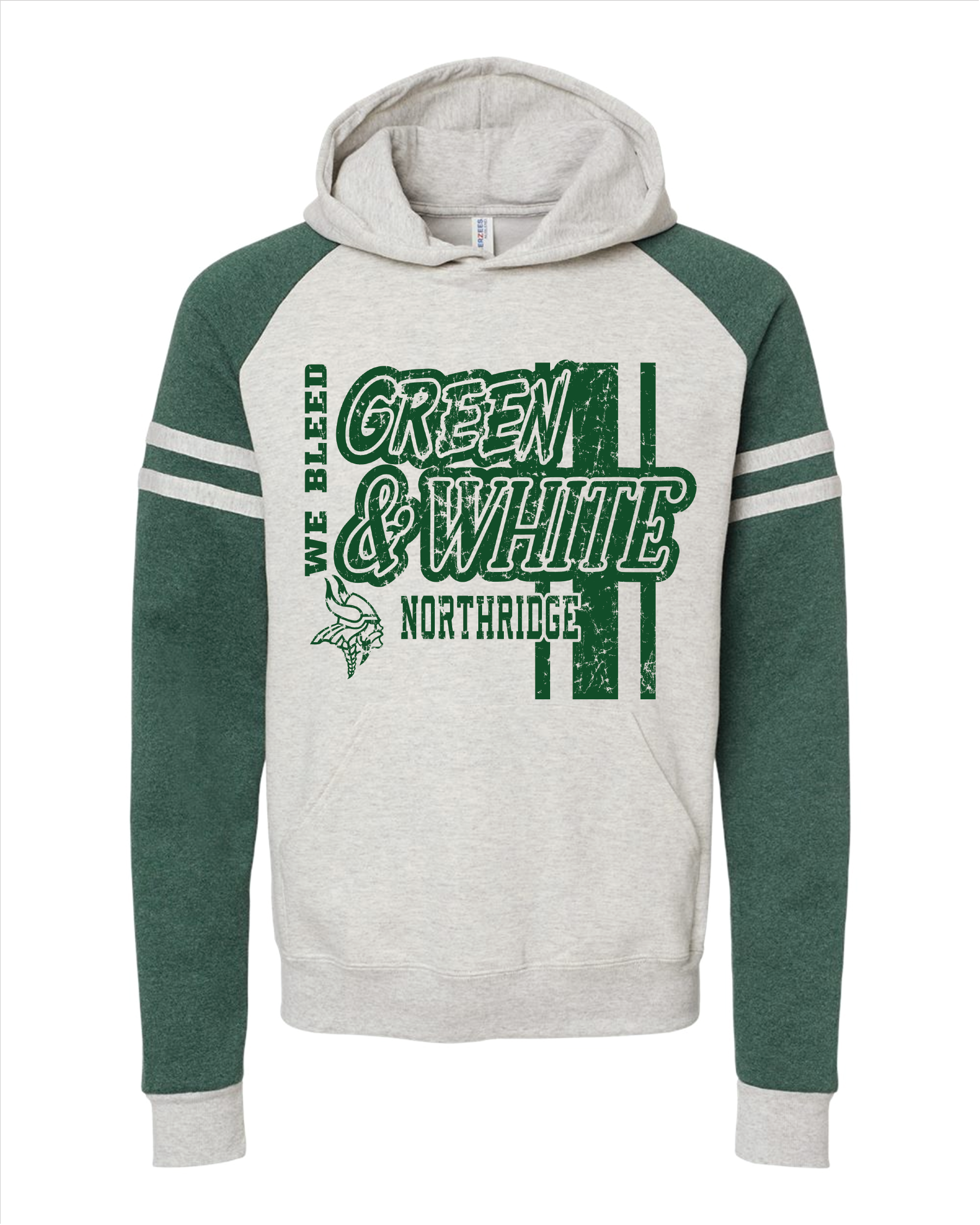 C. We Bleed 97CR Oatmeal Forest hoodie
