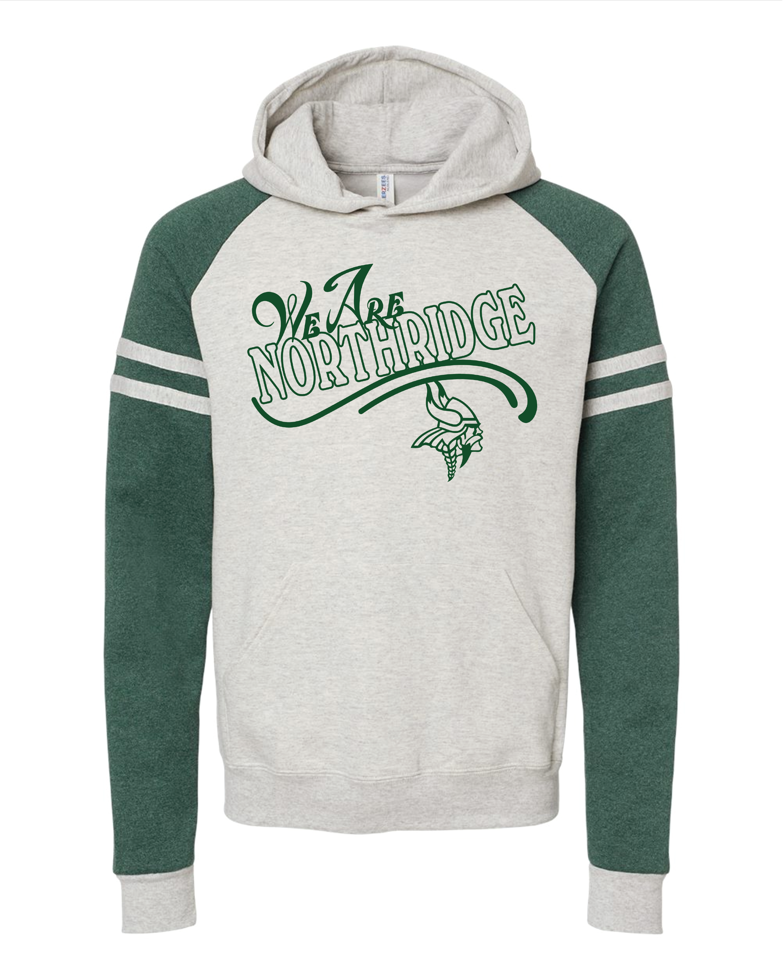 D. We Are 97CR Oatmeal Forest hoodie