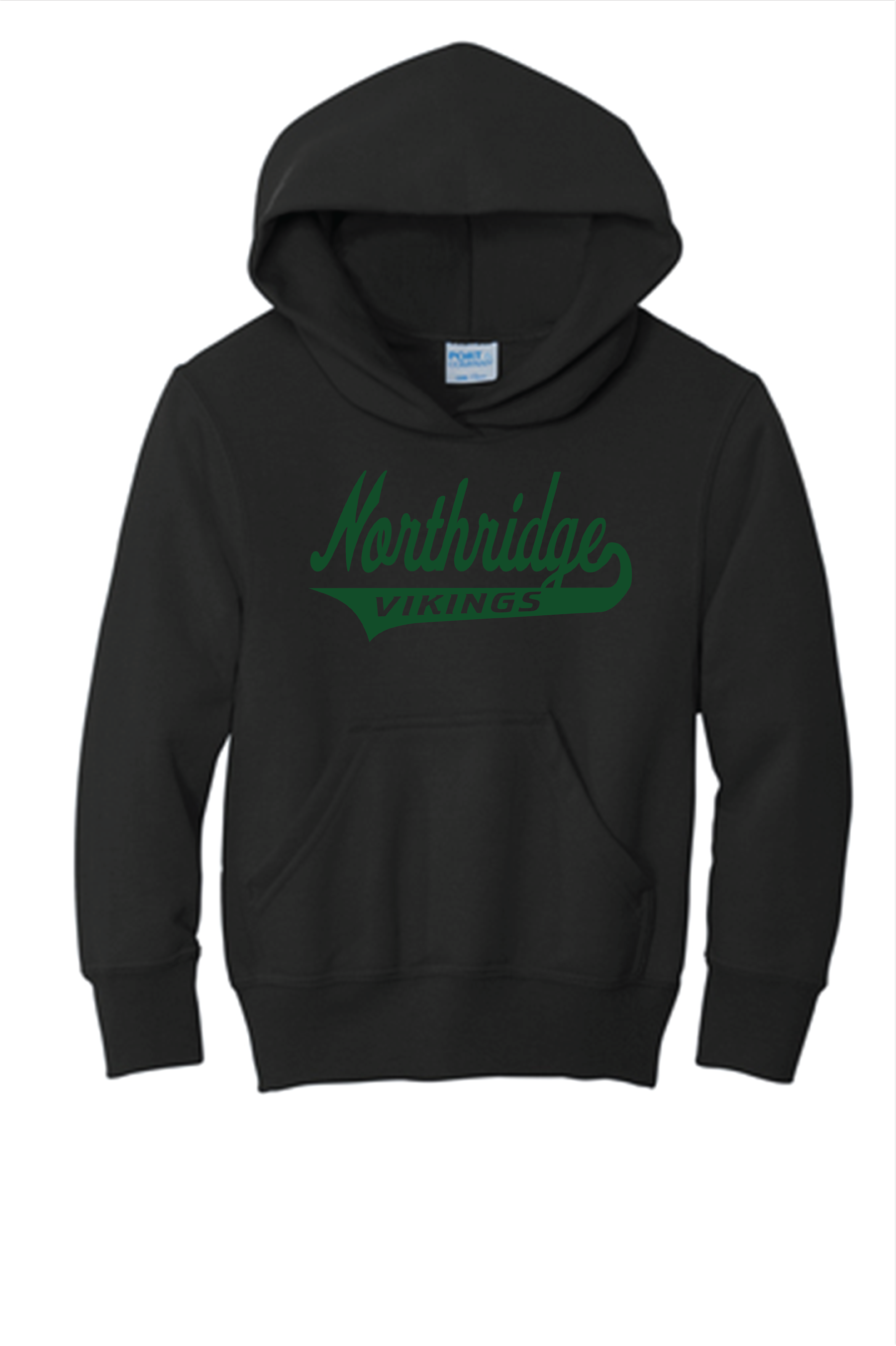 NR Swoosh PC90 Black youth hoodie