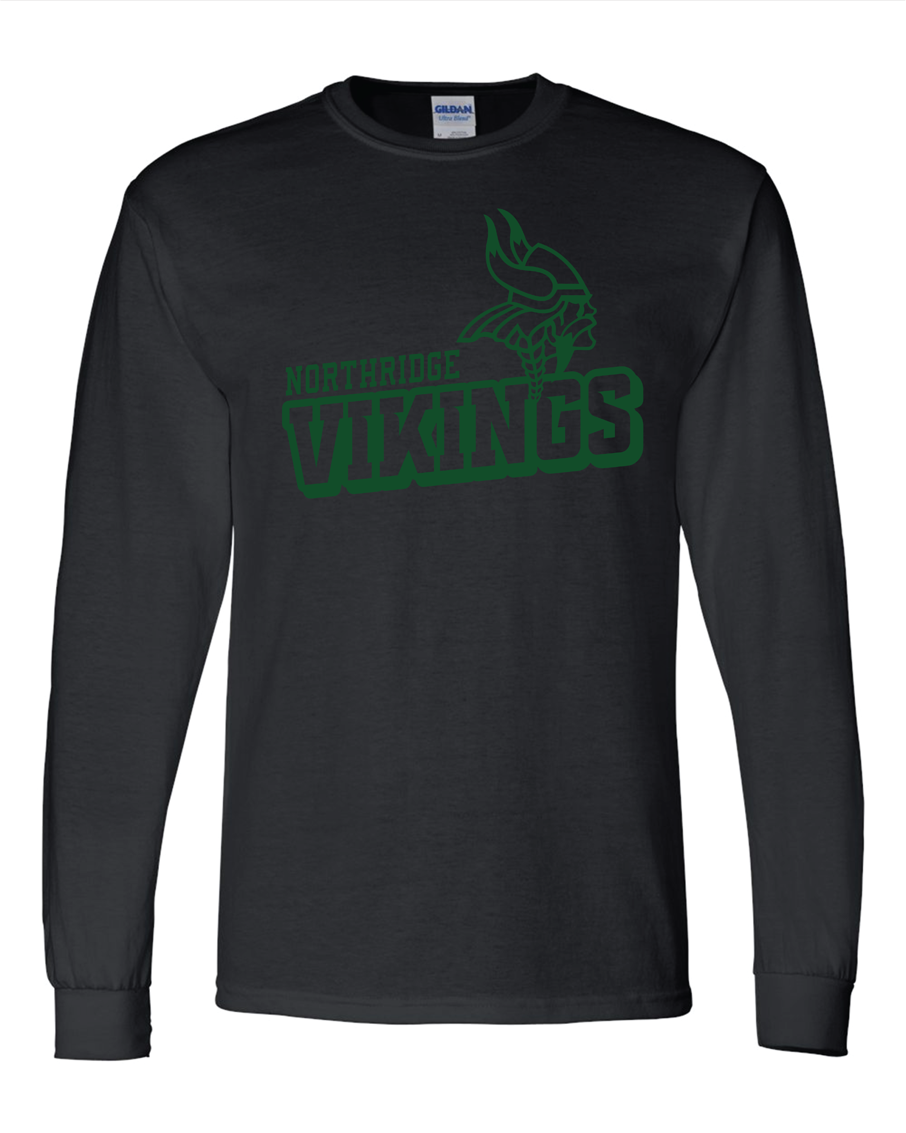 NR Vikings 8400 Black LS tee