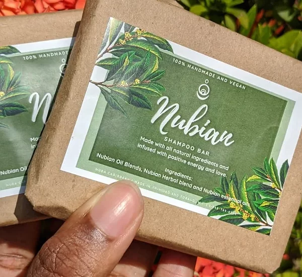 Nuba Trinidad and Tobago Nubian Shampoo Bar